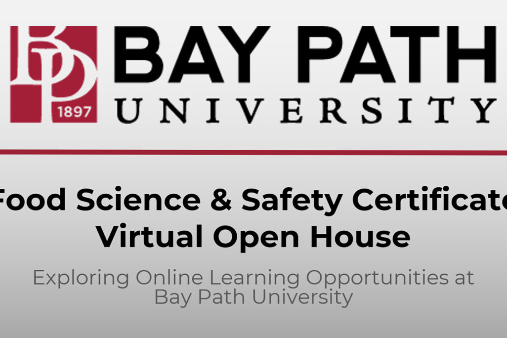 Food Science & Safety Certificate Virtual Open House